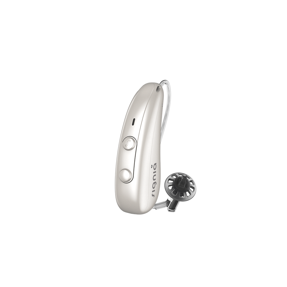 Signia Pure Charge&Go IX – Perlweiß