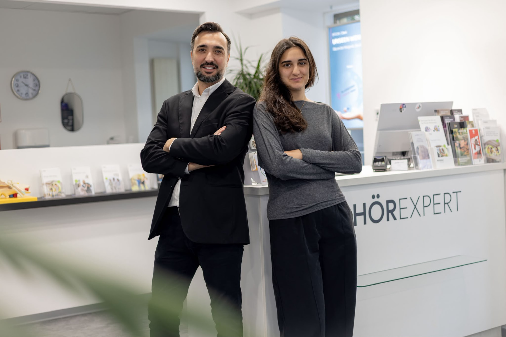 Das Hörexpert-Team im Geschäft in der Mozartgasse in Wien